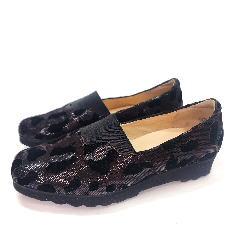 PETER KAISER Animal Print Slip On Shoe Size 37
